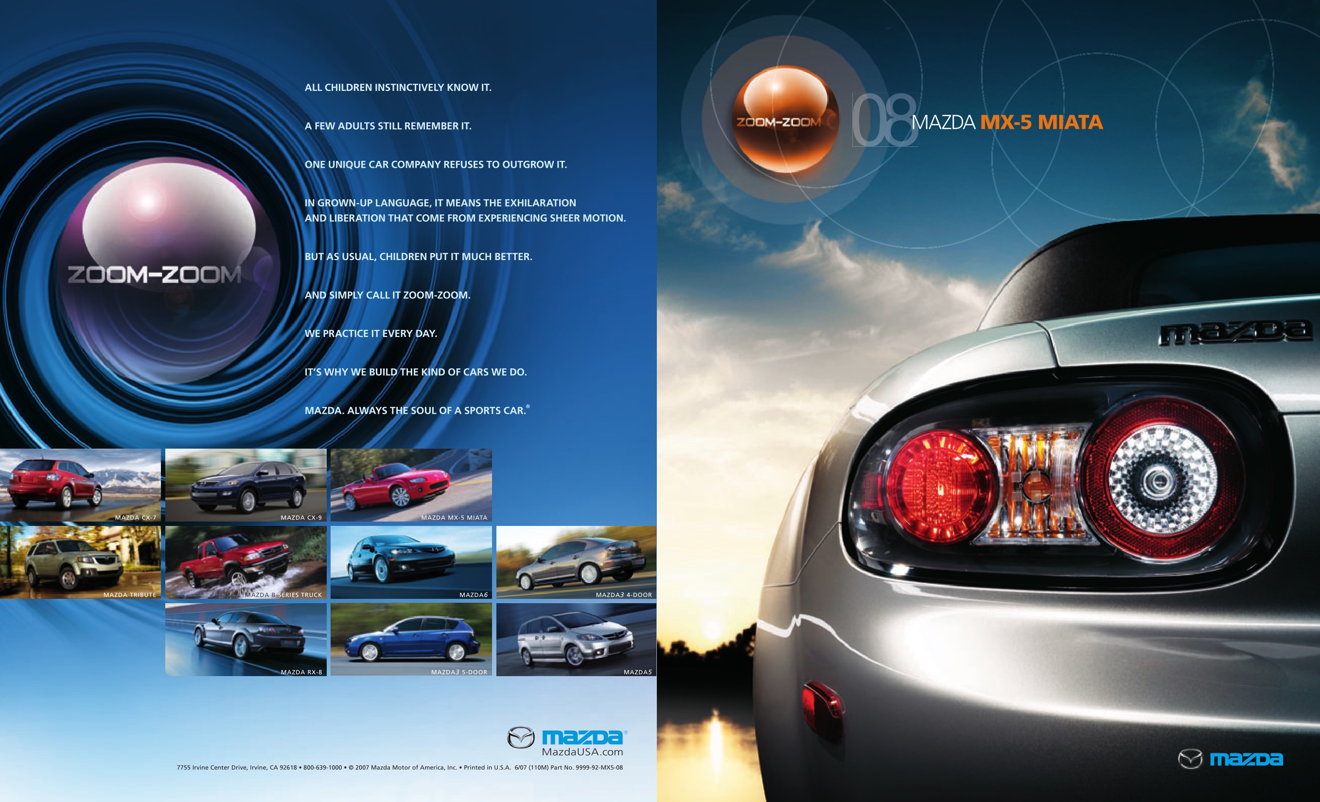 2008 Mazda MX-5 Brochure